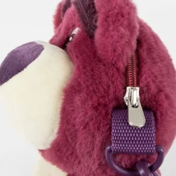 Bolso Peluche Lotso Toy Story Fucsia 100% Poliéster