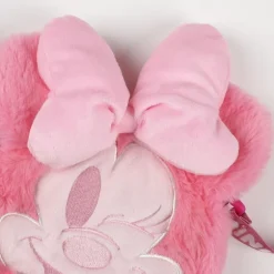 Bolso Peluche Minnie Rosa 100% Polyester