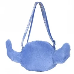 Bolso Peluche Stitch 100% Polyester Azul