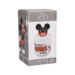 Bote Ceramica Con Tapa 3D Disney 100 Mickey Mouse