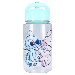 Botella 450 ml de Stitch y Angel - Lilo y Stitch