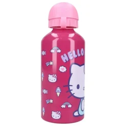 Botella Hello Kitty de Aluminio 500 ml - Licencia Oficial