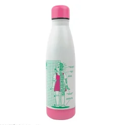 Botella Isotérmica Young-hee Squid Game - Diseño Blue Print White