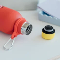 Botella Metalica 500 ml Smiley Quirky Comics