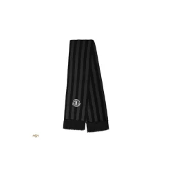 Bufanda Miércoles negra Nevermore Academy 190 cm