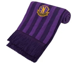 Bufanda Miércoles Púrpura Nevermore Academy 190 cm