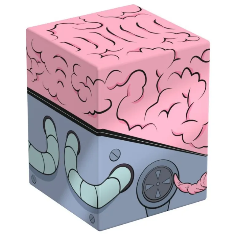 Caja Coleccionable Squaroes TMNT Krang con Bubble Walker