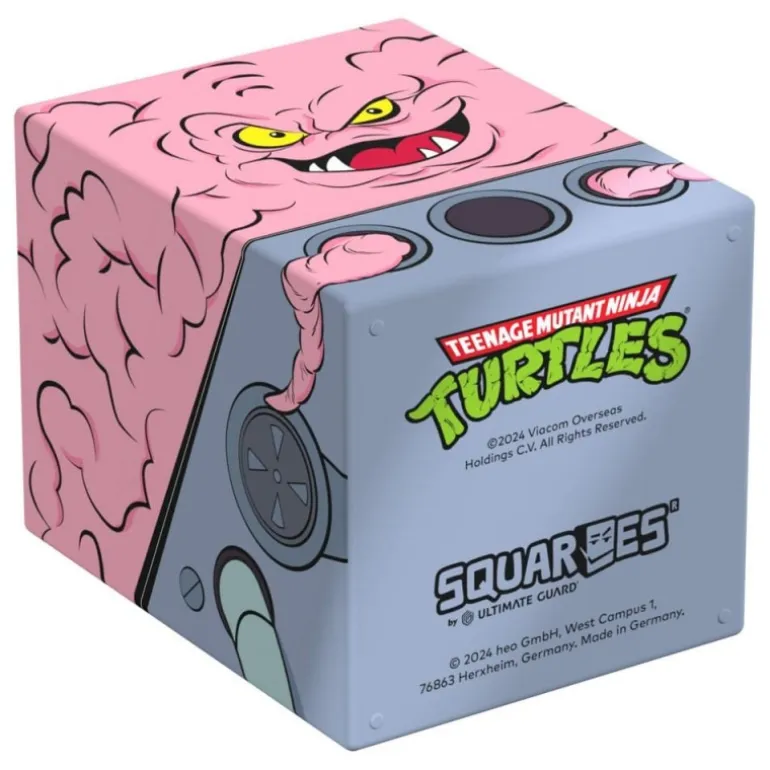 Caja Coleccionable Squaroes TMNT Krang con Bubble Walker