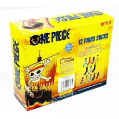 Caja regalo 12 pares calcetines One Piece