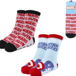 Calcetin Antideslizante Avengers Marvel 2 piezas