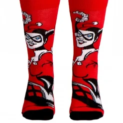 Calcetines Harley Quinn Rojos Talla 36/43