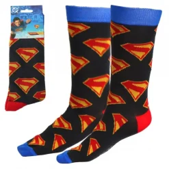 Calcetines Superman Gris Oscuro Talla Única 38/45