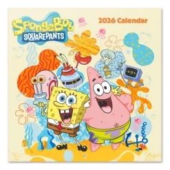 Calendario 2026 Bob Esponja 30x30 cm