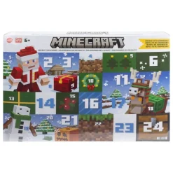 Calendario de Adviento Minecraft de Mattel