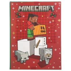 Calendario de Adviento Minecraft de Papelería, 24 Regalos Especiales