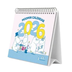 Calendario de Escritorio 2026 Moomin, 19,5 x 16,5 cm