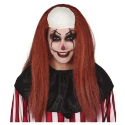Calva de Payaso con Pelo Castaño
