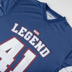 Camiseta beisbol oversized Capitán América Marvel