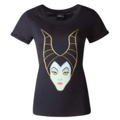 Camiseta Chica Maléfica Cara Disney