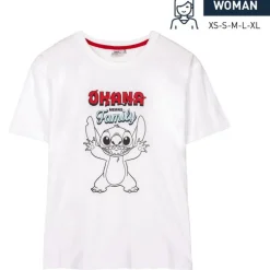 Camiseta chica Stitch Ohana Disney