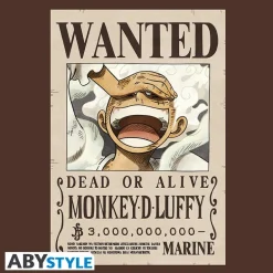 Camiseta Chocolate de Luffy Wanted ONE PIECE