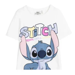 Camiseta Corta de Stitch para Niños