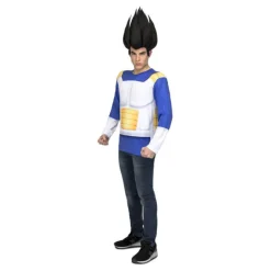 Camiseta Disfraz de Vegeta de Dragon Ball para hombre