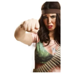 Camiseta disfraz soldado para mujer