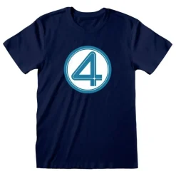 Camiseta Emblem de los Cuatro Fantásticos - 100% Algodón