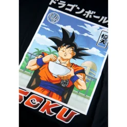 Camiseta Infantil Goku Dragon Ball Fideos