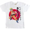 Camiseta Infantil Naruto Uzumaki