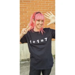 Camiseta Los Serrano son 7 negra