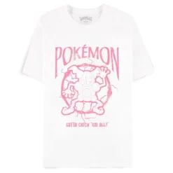 Camiseta Pokémon Mr. Mime XL Algodón Licencia Oficial