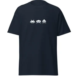 Camiseta Tres Marcianitos Space Invaders Arcade Original