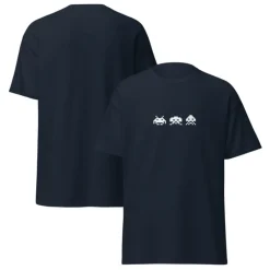 Camiseta Tres Marcianitos Space Invaders Arcade Original