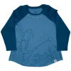 Camiseta Unisex Pinocchio Loungefly Blue Fairy Shirred Raglan Talla L