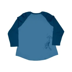 Camiseta Unisex Pinocchio Loungefly Blue Fairy Shirred Raglan Talla L