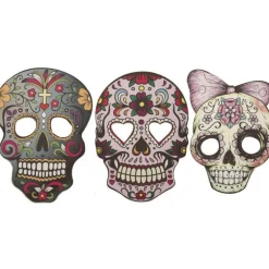 Careta de Calavera Día de los Muertos surtidas