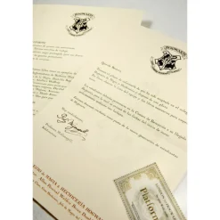 Carta Hogwarts personalizada