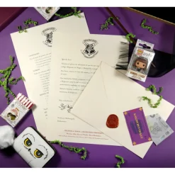 Carta Hogwarts personalizada