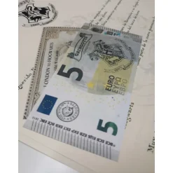 Carta Hogwarts personalizada