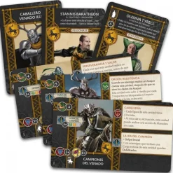 Cartas Actualizadas Casa Baratheon Versión 2021 - Juego de Miniaturas