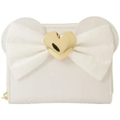 Cartera con cremallera Minnie Mouse Diseño Boda Loungefly