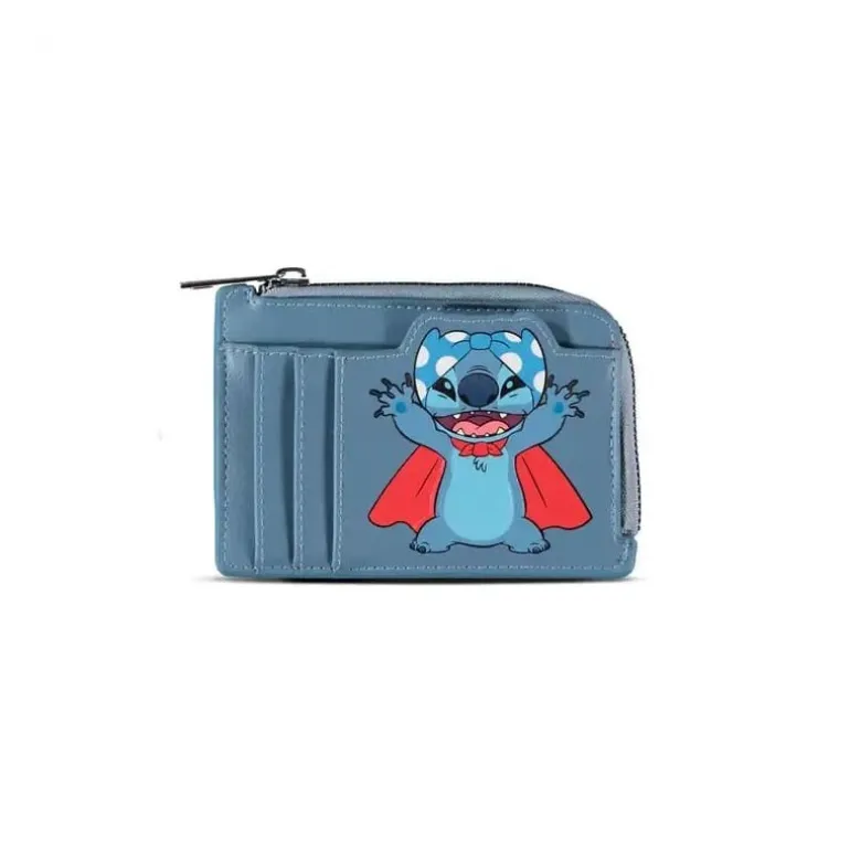 Cartera de Tarjetas Stitch Super Hero - Lilo & Stitch