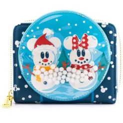 Cartera Loungefly Mickey & Minnie Bola de nieve