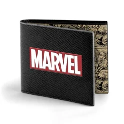 Cartera unisex Marvel Negro