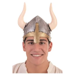 Casco de Bárbaro con Cuernos