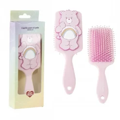 Cepillo de Pelo Rectangular Care Bears, Plástico ABS