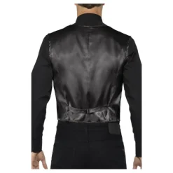 Chaleco de Lentejuelas Negro para hombre