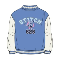 Chaqueta Cotton Brushed Baseball Stitch para Niños